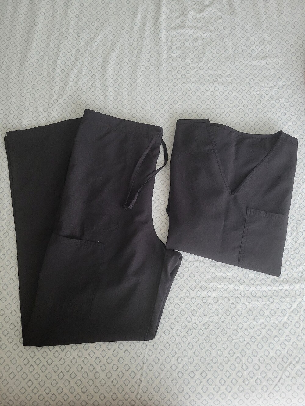 Men's Scrubstar scrubs set medium black